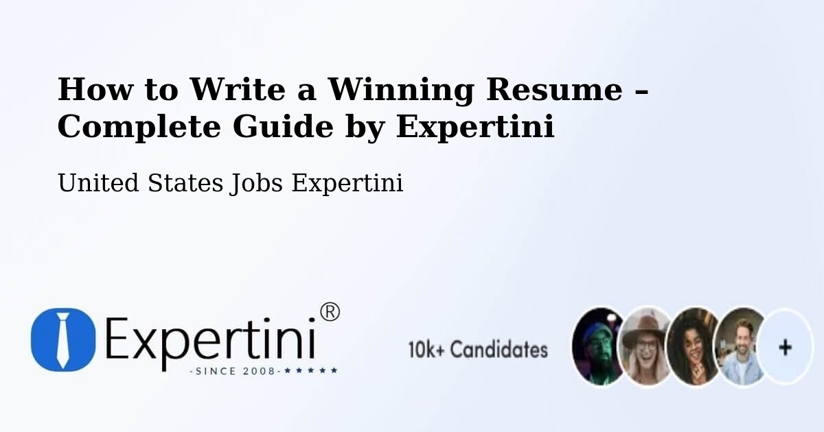 Resume Writing Guide for Job Seekers – Round Rock - Round Rock, United States Jobs Expertini